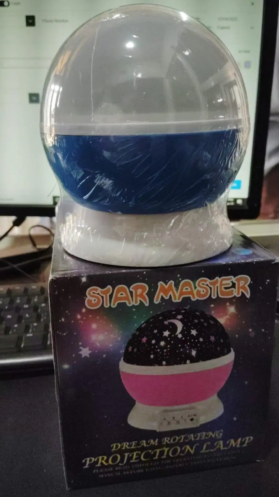 Star Master Rotating 360 Degree Moon Night Light (Random)