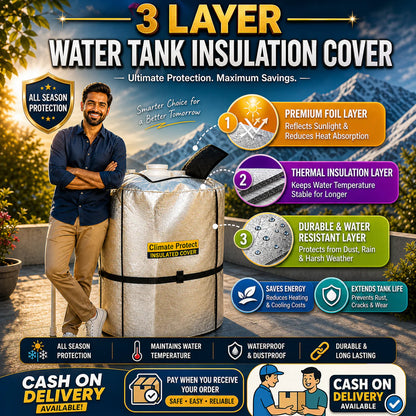 Kryon AquaGuard™  Climate Shield  Insulated Water Tank Cover