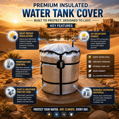 Kryon AquaGuard™  Climate Shield  Insulated Water Tank Cover