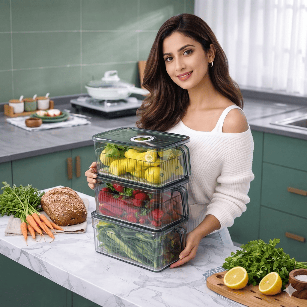 Unbreakable Storage Basket Set – Buy 3 Get 3 FREE | Limited Stock