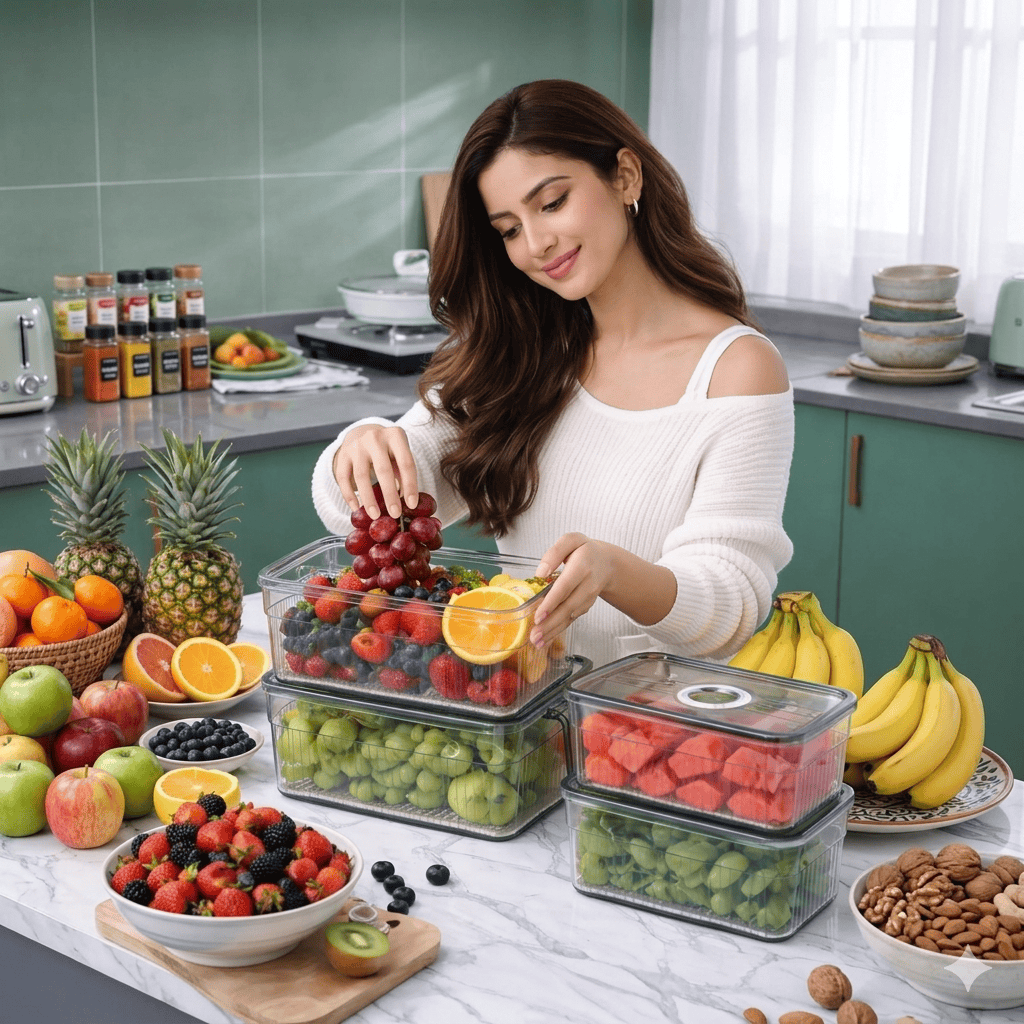 Unbreakable Storage Basket Set – Buy 3 Get 3 FREE | Limited Stock
